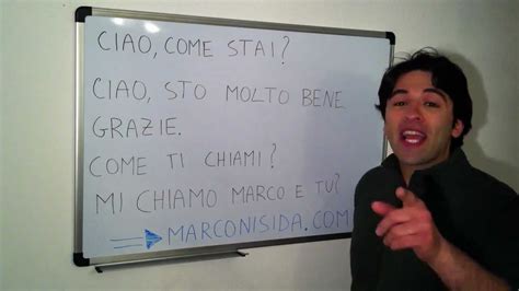 Curso De Italiano 1 Aprender Italiano Aulas Para Brasileiros Youtube