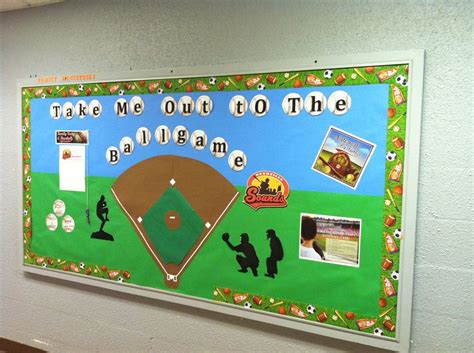 Baseball Bulletin Boards Baseball Theme Sports Theme Classroom