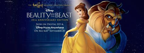 Beauty And The Beast 25th Anniversary Edition Arrives On Blu Ray™ And