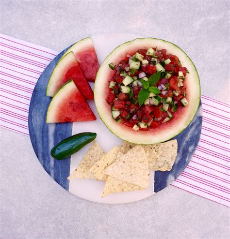 Watermelon Salsa Is A Perfect Combination Of Sweet And Savory