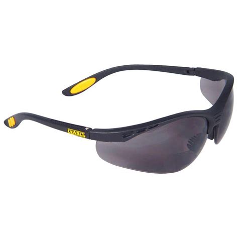 Dewalt Safety Glasses Reinforcer Rx 1 5 With Smoke Lens Dpg59 215c The Home Depot