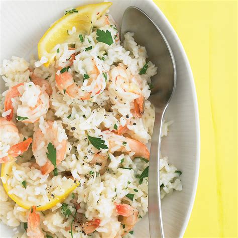 Lemon Shrimp With Rice Recipe Martha Stewart