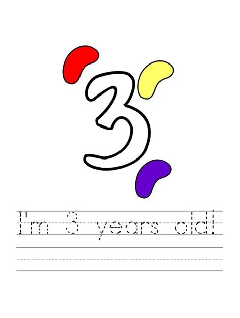 Printable Worksheets For Three Year Olds 101 Activity