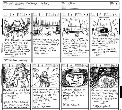 Knights A2 Media Guidance Blog Detailed Storyboard Film