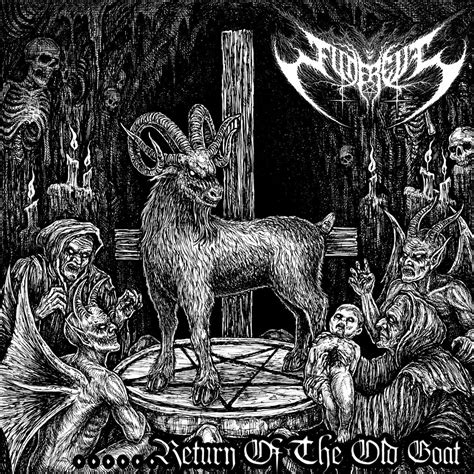 Funereus Return Of The Old Goat By Forever Plagued Records Black Metal Art Evil Art Metal