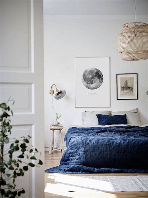 amazing blue  gray bedroom  minimalist style homemydesign