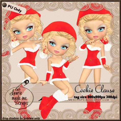 Stephys Freebie Finds By Laurie Scrapscookie Clause Poser Freebie