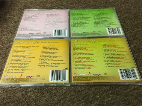 Time Life Music 4 Cd Lot 8 Discs Music Of Your Life Ebay
