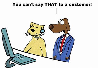 Customer Cartoon Service Business Call Rep Cat
