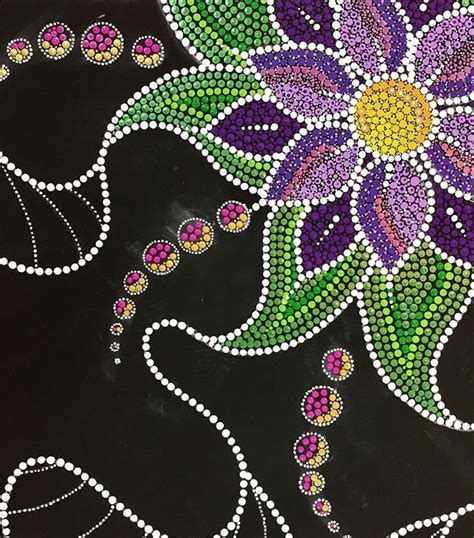Pin By Kaz Ripper On Dot Painting Pinterest Flower Mandala Art