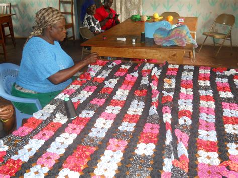 Maybe you would like to learn more about one of these? The widows in the Widow Care Center, Kenya making a yo-yo quilt | Yo yo quilt, Quilts, Widow care