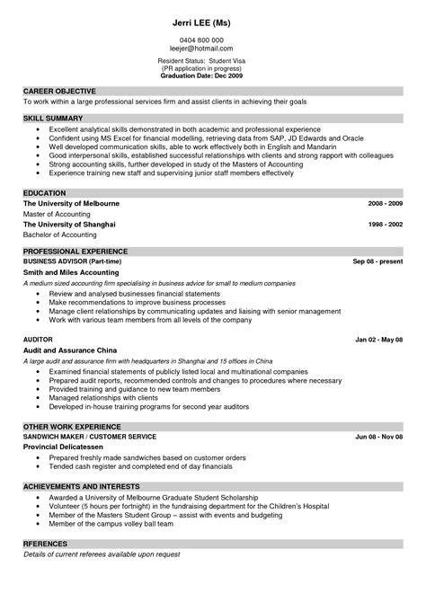 This cv includes employment history, education. CV Examples | Fotolip.com Rich image and wallpaper