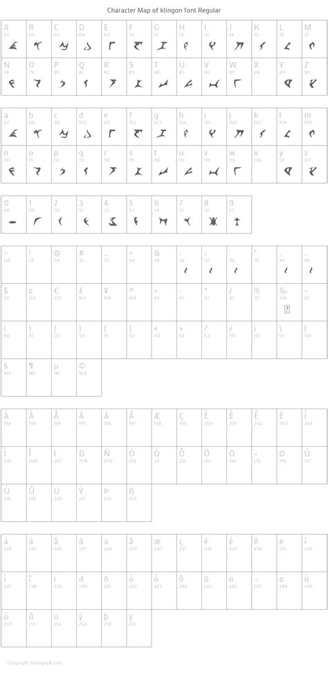 Klingon Font Regular Download For Free View Sample Text Rating And