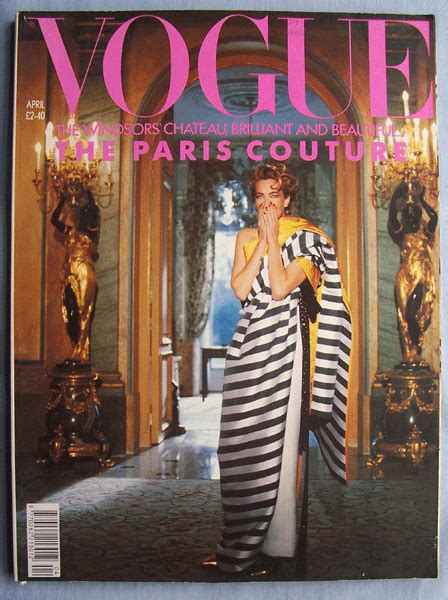 Annies Fashion Break Vogue Covers 1990