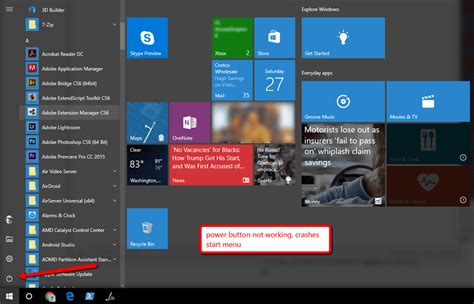 How To Fix Windows 10 Power Button Via Start Menu Not Working