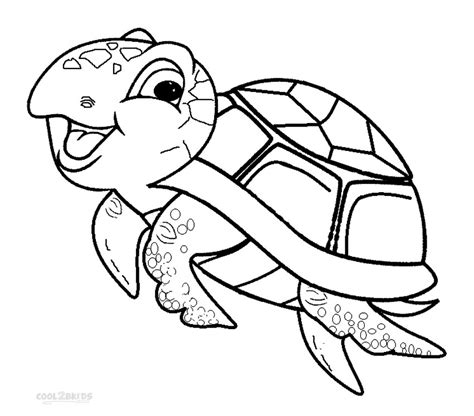 Coloring Pages Turtles Printable Coloringpages2019