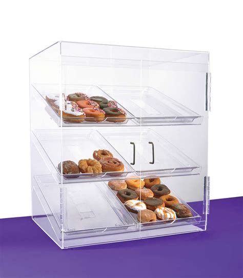 Large Donut Display Pastry Cabinet Bf6tc Choice Acrylic Displays