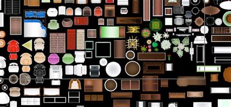 Furniture Colored Blocks Dwg Block For Autocad Designs Cad