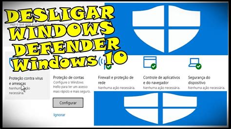 COMO DESLIGAR O WINDOWS DEFENDER DA FORMA CORRETA NO WINDOWS