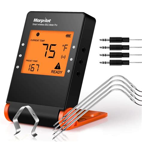 Morpilot Wireless Meat Bbq Thermometer For Grillingapp Controlled