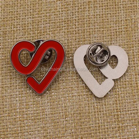 Wholesale Cheap Custom Heart Shaped Bulk Lapel Pin On Sale Buy Bulk