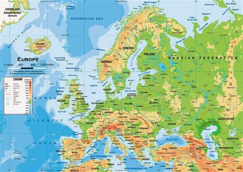 Karta europe s državama glavni gradovi europe srednja.hr najčešća prezimena u europi, po državama. Geografska Karta Zapadne Evrope | superjoden