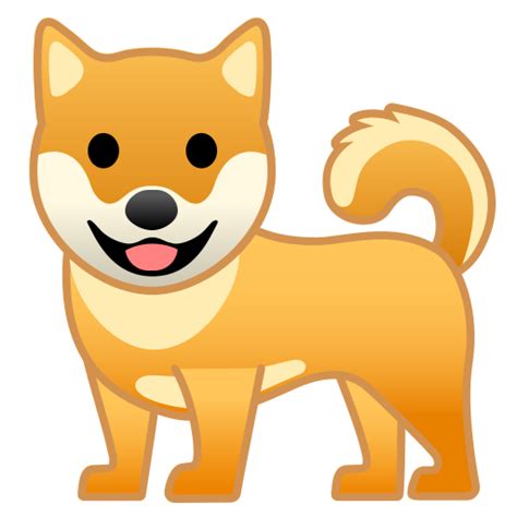 Dog Icon In Noto Emoji Animals Nature Icons