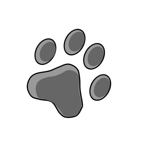 Cat Footprint Openclipart