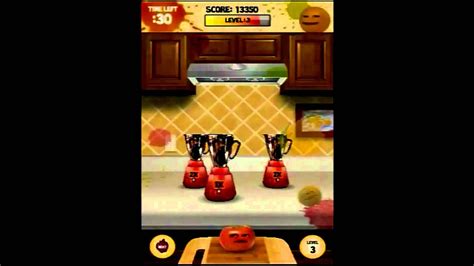 Annoying Orange Kitchen Carnage Iphone Ipod Gameplay Youtube