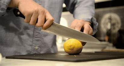 Skills Chinese Knife Cut Half Cook Lemon