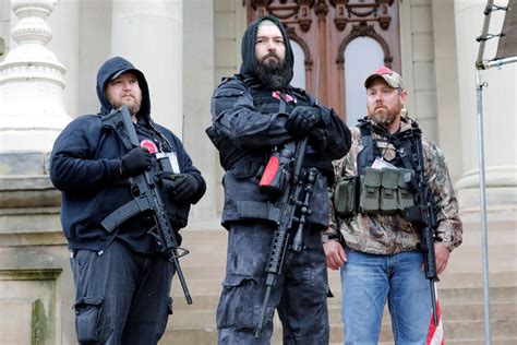 Armed Protesters Entered Michigans State Capitol During Rally Against