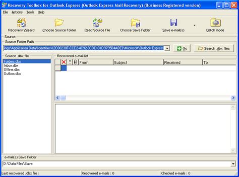 Скриншоты Open Dbx Files Free Скачать бесплатные программы