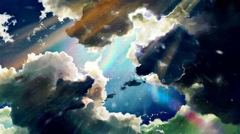 Clouds Rain Anime Wallpapers Hd Desktop And Mobile Backgrounds