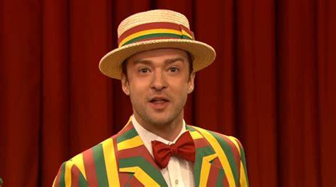 Justin Timberlake Sings Sexyback With Jimmy Fallons Barbershop Quartet The Ragtime Gals