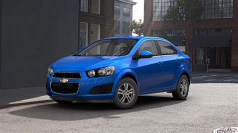 2016 Kinetic Blue Metallic Chevrolet Sonic