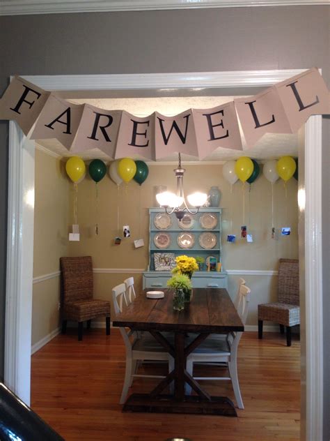 Celebrate your coworker, your friend, your better half with a retirement party that says, we honor you. consider the retiring worker's interests, hobbies, or favorite colors. Farewell banner | Farewell decorations, Farewell party ...