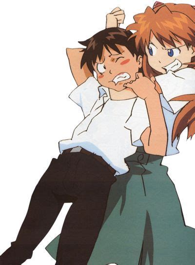 Shinji Ikari Asuka Langley Neon Genesis Evangelion Desenhos
