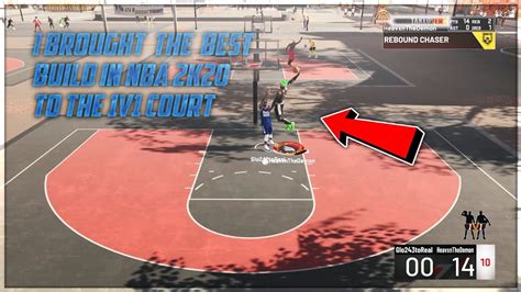 I Brought The Best Slasher Build In Nba 2k20 To The 1v1 Court Youtube