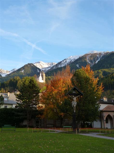 Snow Green And Peaks Stock Photo Image Of Field Innsbruck 143526580