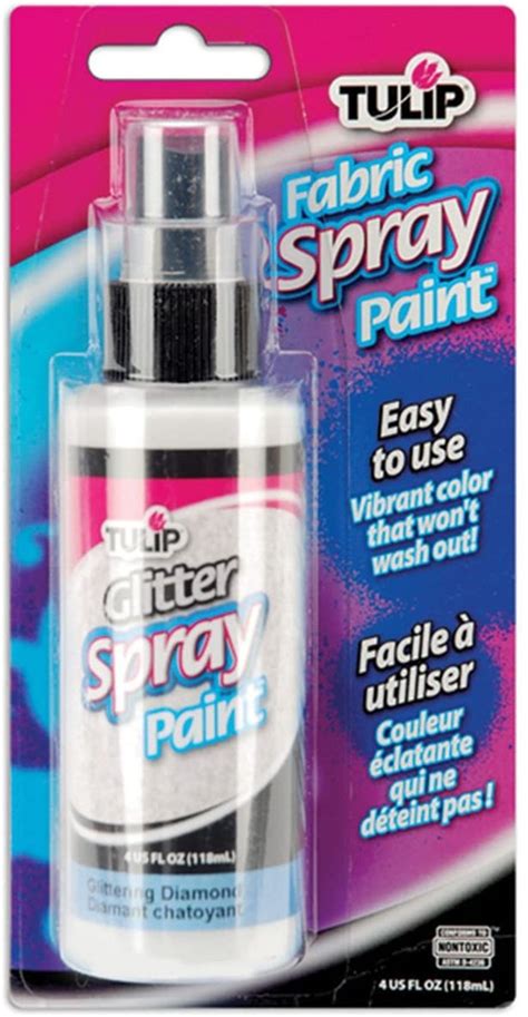 Tulip Fabric Spray Paint Glittering Diamond 4oz Etsy