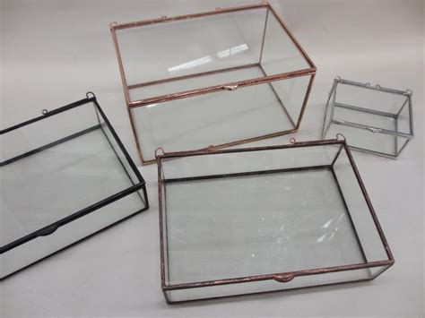 8 X 10 Clear Glass Photo Display Boxes With Various Depth Etsy