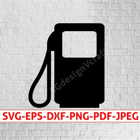 Gas Pump Svg Gas Pump Png Gas Pump Dxf Gas Pump Silhouette Etsy