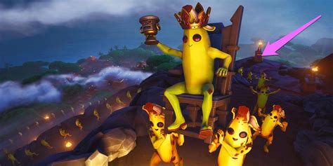 Fortnite Banana King Hidden Banner Challenges Location And Map Polygon