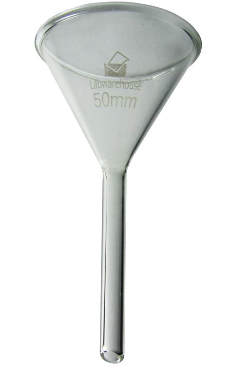 Glass Funnel 60° Short Stem 180mm