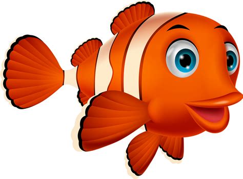 Download Clownfish Clipart Underwater Clown Fish Cartoons
