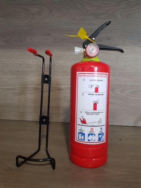 Extintor De Emergencia 1kg Recargable Polvo Quimico Seco Abc 32500