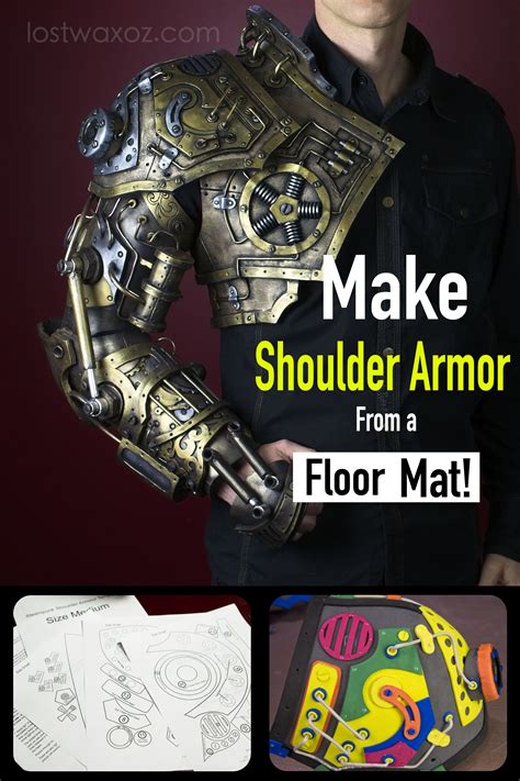 Make Your Next Steampunk Costume Out Of Eva Foam This Shoulder Armor