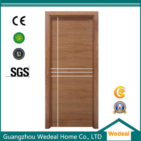 Standard be honeycomb paper, also can be solid wood these. China Readymade Oak Strip Wood Veneer Flush Entry Door ...