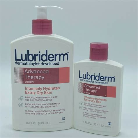 Lubriderm Advanced Therapy Moisturizing Lotion Intensely Hydrates 16 Oz