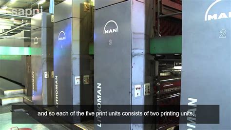 The Printing Process Web Offset Press English Version Youtube